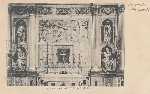 Loreto, Altare maggiore della S.Casa ngl E0929