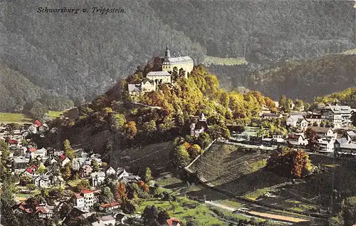 Schwarzburg vom Trippstein gl1925 159.230