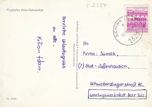 Wien, Flughafen Schwechat gl1966 E2327