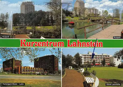 Lahnstein Kurpark Ferienpark Rhein-Lahn Klinik Lahnhöhe gl1984 160.836