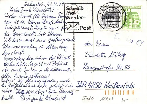 Lahnstein Kurpark Ferienpark Rhein-Lahn Klinik Lahnhöhe gl1984 160.836