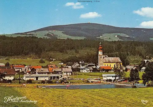 Thalgau bei Salzburg mit Kolomannsberg glum 1970? E2345