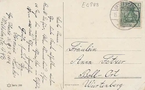 Blühende Heide gl1914 E0983