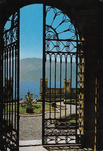 Lago di Garda, Malcesine, Motiva dalla Sala dei Capitani glum 1960? E2365