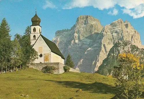 Dolomiti: S.Fosca, la chiesetta verso il Palmo gl1987? E2379