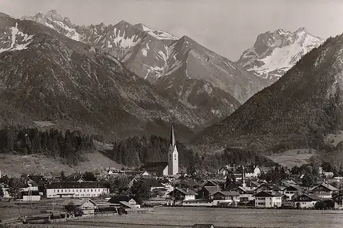 Oberstdorf(Allg), Berg-Panorama ngl E1028