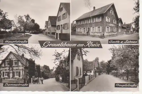 Lichtenau-Grauelsbaum - Gasthaus Salmen, Dammstraße, Hauptstraße gl19? 226.801