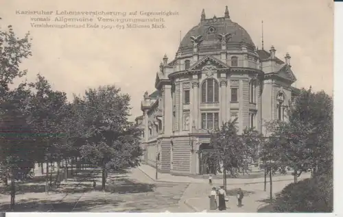 Karlsruhe - Lebensversicherung / Versorgungsanstalt gl1910 225.850