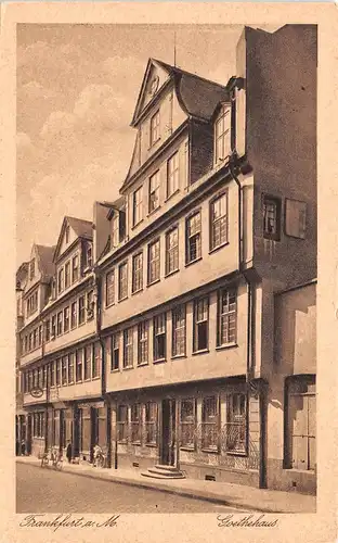 Frankfurt a.M. Goethehaus ngl 163.728