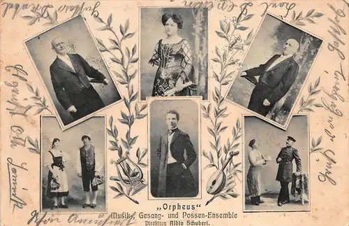 Musik-, Gesang- und Possen-Ensemble "Orpheus" gl1906 161.168