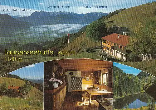 Kössen in Tirol, Taubenseehütte ngl E3125