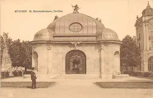 München St. Hubertusbrunnen Pavillon ngl 162.903