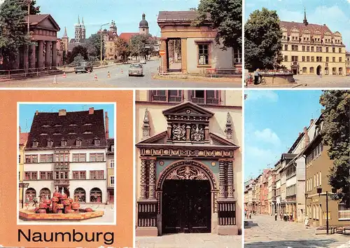 Naumburg/Saale Teilansichten gl1984 158.837