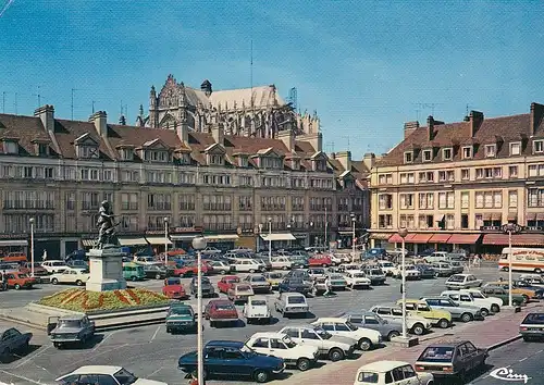 Beauvais (Oise) La Place gl1899 E2513