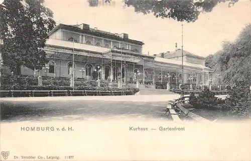 Homburg v.d.H. - Kurhaus Gartenfront ngl 163.789