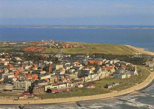 Nordseebad Norderney, Westteil der Stadt Luftbild ngl E3164