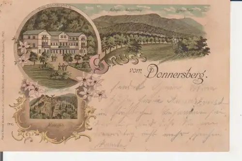 Villa Donnersberg Litho Moltkefels Panorama gl1903 225.948