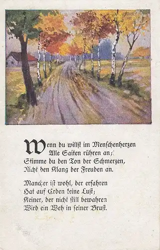 Wenn du willst im Menschenherzen ... feldpgl1918 E1217