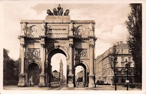 München Siegestor feldpgl1940 163.028