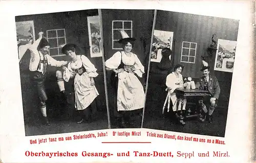 Oberbayrisches Gesangs-und Tanz-Duett Seppl und Mirzl ngl 161.140