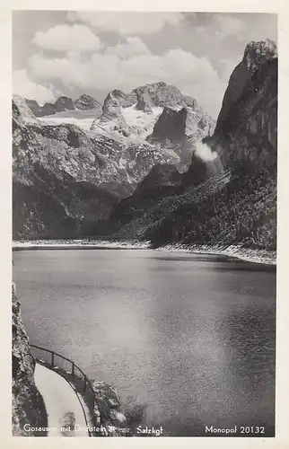 Gosausee mit Dachstein, Salzhammergut gl1953 E0919