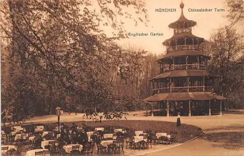 München Chinesischer Turm Englischen Garten ngl 163.919