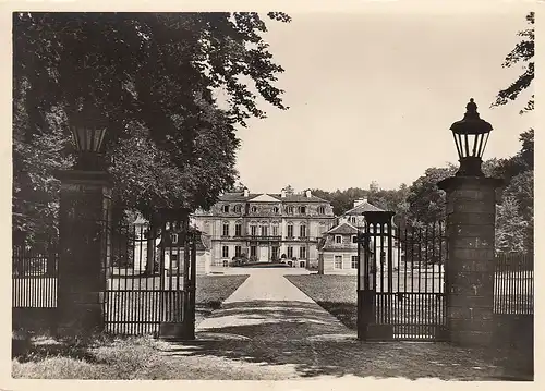 Schloss Wilhelmsthal bei Kassel, Einfahrt ngl E3297