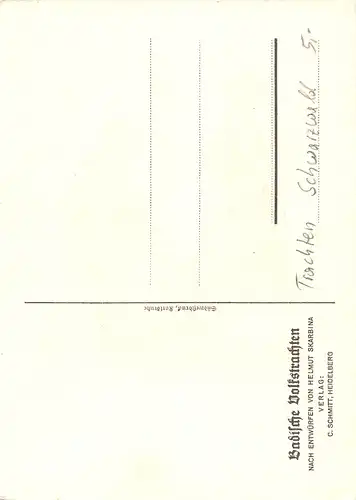 Trachten Schwarzwald: Rechtäler Paar n. Skarbina ngl 161.357