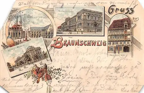 Braunschweig Teilansichten gl1898 159.745