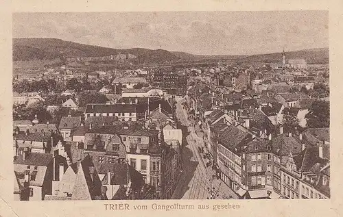 Trier a.d.Mosel, vom Gangolfturm aus gesehen gl1912 E1014
