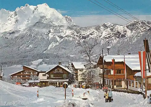 St.Johann in Tirol, mit Wildem Kaiser gl1989 E2674