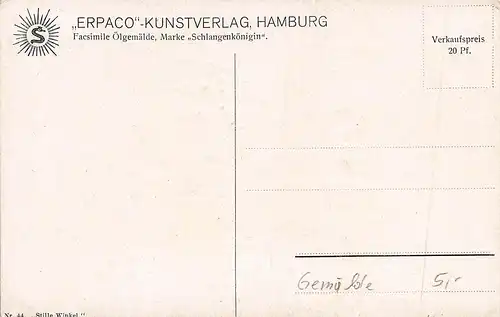 "Stille Winkel" Nach Gemälde ngl 161.456