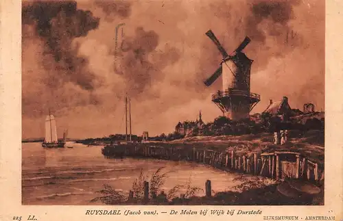 Ruysdael De Molen bij Wijk bij Durstede gl1924 161.218