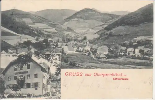 Oberprechthal Gasthaus Panorama glca.1910 227.160