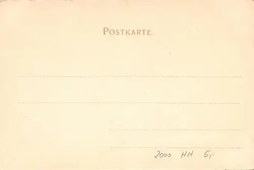 Hamburg Botanischer Garten und Zoll-Directionsgebäude ngl 161.820