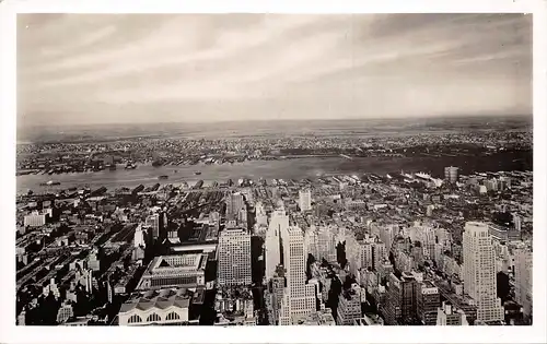 New York City NY West View from the Empire State Building ngl 164.029