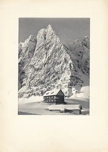 Berge, Hütte und viel Schnee ngl E1378