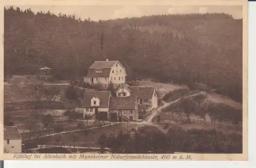 Kohlhof bei Altenbach mit Mannheimer Naturfreundehäuser glca.1920 226.024