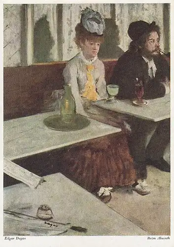 EDGAR DEGAS Beim Absinth ngl E1145