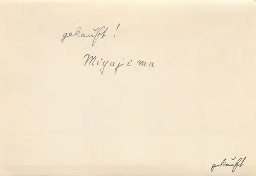 Japan Miyajima Blick auf's Wasser mit Booten 160.034