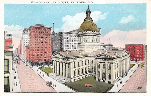 St. Louis MO Old Court House Broadway and Market Sts. ngl 164.078