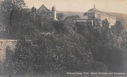Schwarzburg Schloss und Zeughaus gl1944 162.549