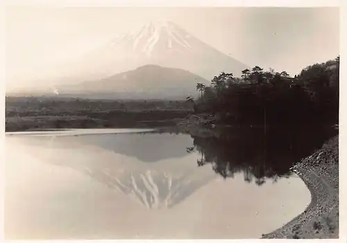 Japan See Shoji mit Vulkan Fuji 160.080