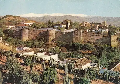 Granada, Vista general de la Alhambra ngl E2818