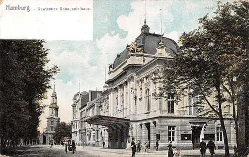 Hamburg Deutsches Schauspielhaus gl1905 161.817