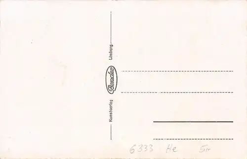 Braunfels a.d. Lahn - Marktplatz mit Schlosseingang ngl 162.122