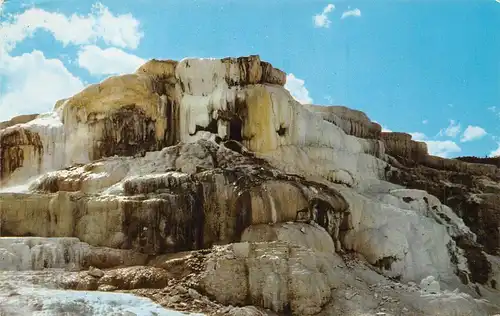 Yellowstone Nationalpark Minerva Terrace at Mommoth gl1961 164.112