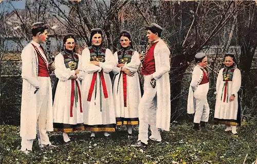 Trachten: Schwäbische Volkstrachten feldpgl1915 161.333