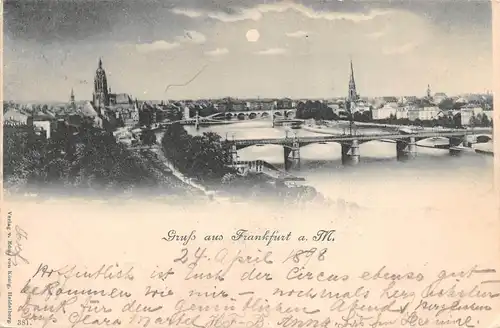 Frankfurt a.M. Stadtpanorama gl1898 161.970