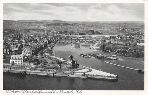 Koblenz am Rhein Deutsches Eck und Panorama ngl 161.624